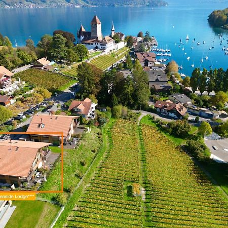 Seaside-Lodge, Top Apartment Spiez Exterior foto