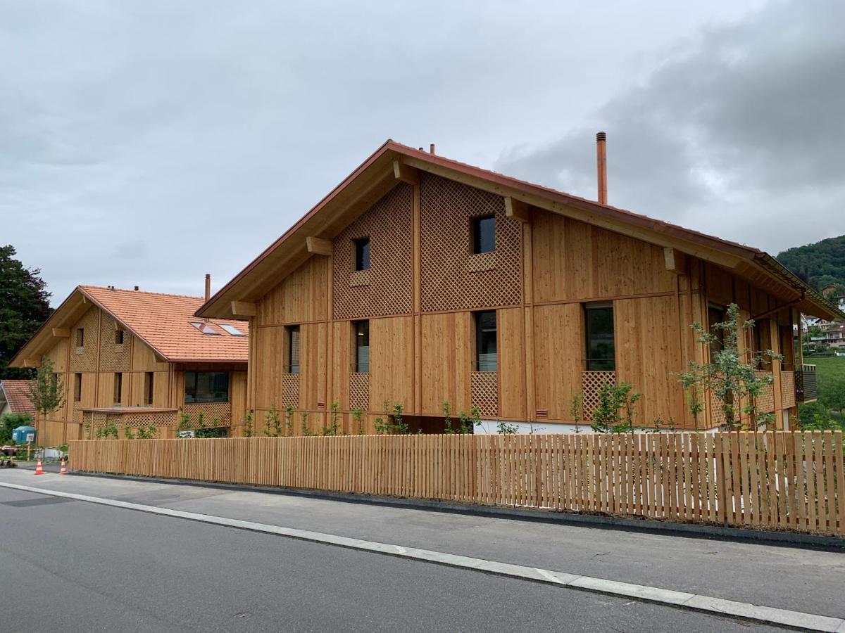 Seaside-Lodge, Top Apartment Spiez Exterior foto