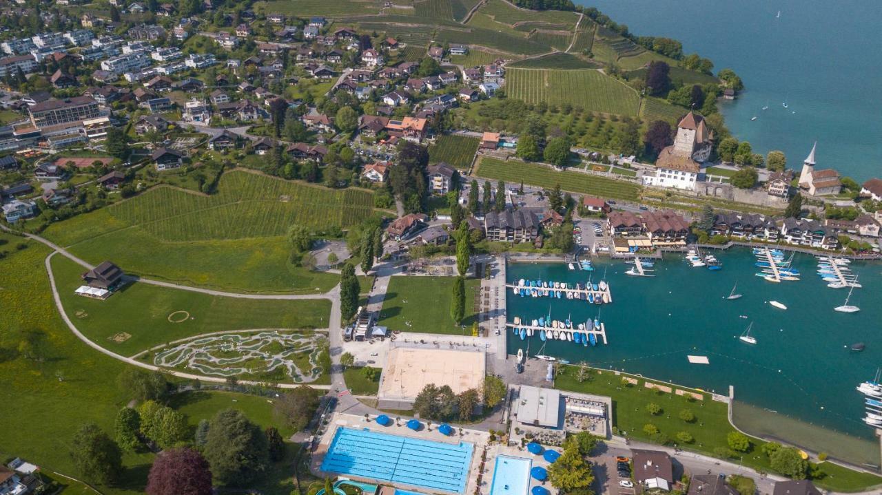 Seaside-Lodge, Top Apartment Spiez Exterior foto