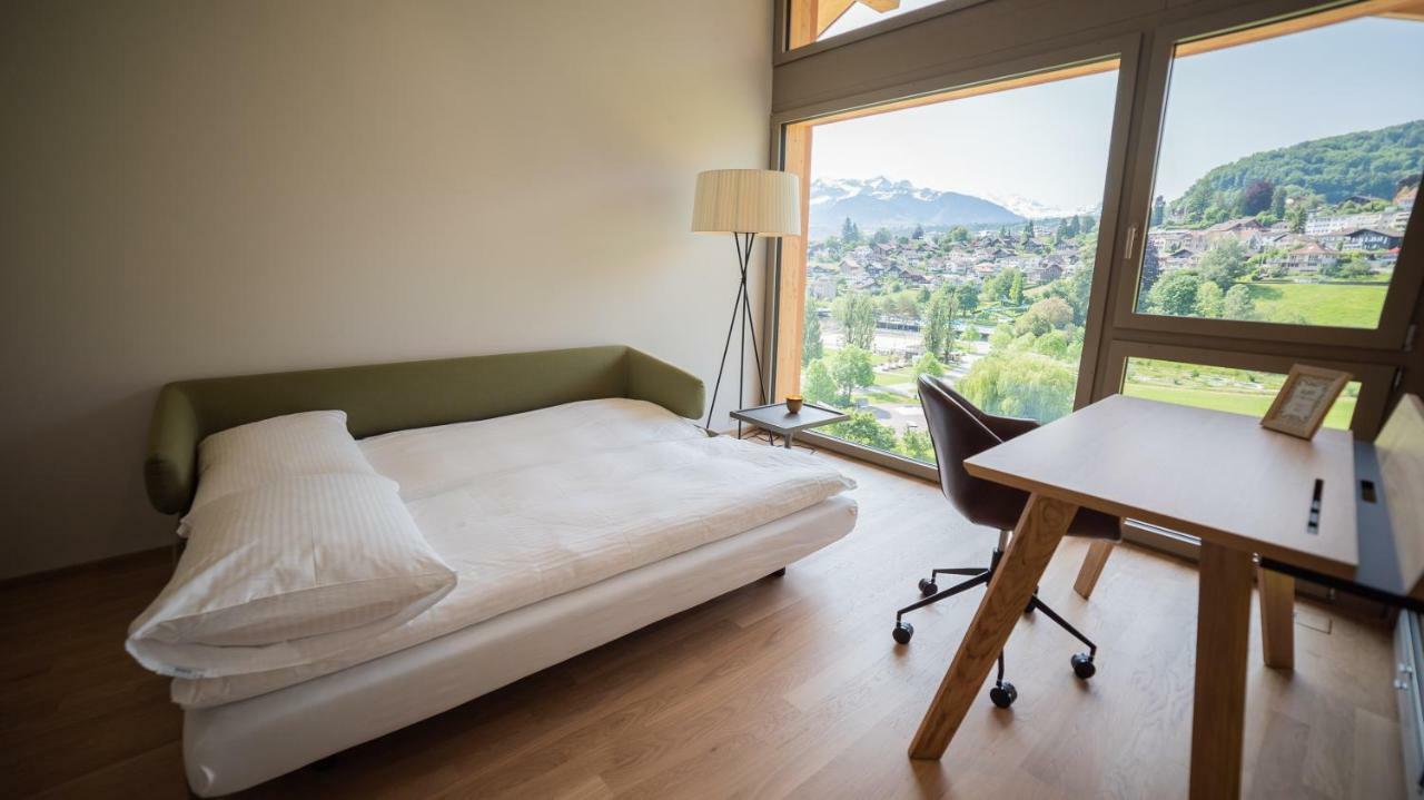 Seaside-Lodge, Top Apartment Spiez Exterior foto